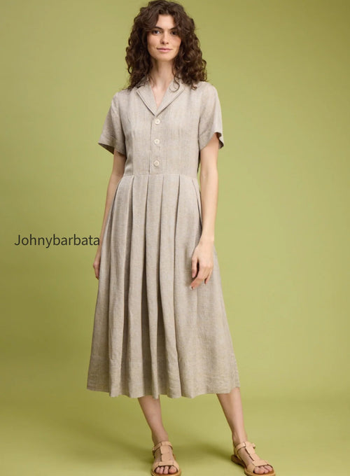 Pleated COLETTE Dress