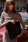 stylish-plaid-slim-neat-two-piece-set