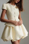 short-boucle-cardigan-peplum-skirt-tweed-suit-set