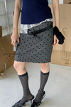 high-waist-flocked-polka-dot-bodycon-midi-skirt