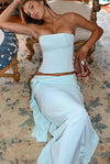 casual-solid-bandeau-mermaid-skirt-set