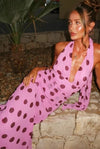 vintage-polka-dot-halter-v-neck-maxi-dress