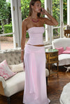 casual-solid-bandeau-mermaid-skirt-set