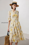 100-mulberry-silk-floral-balloon-sleeve-keyhole-tiered-midi-dress